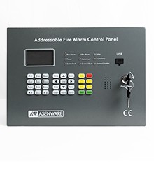 Asenware wireless fire alarm control panel AW-FP128